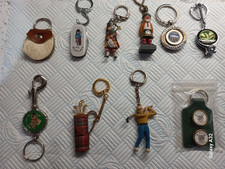 10 x SCOTLAND KEYRINGS SCOTTISH SOUVENIRS KEYCHAINS GOLF  ST ANDREWS