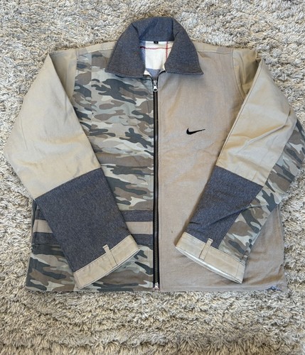 Upcycled nike harrington - upcycled,