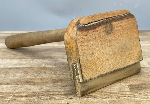 Vintage wood brass - &, veneer