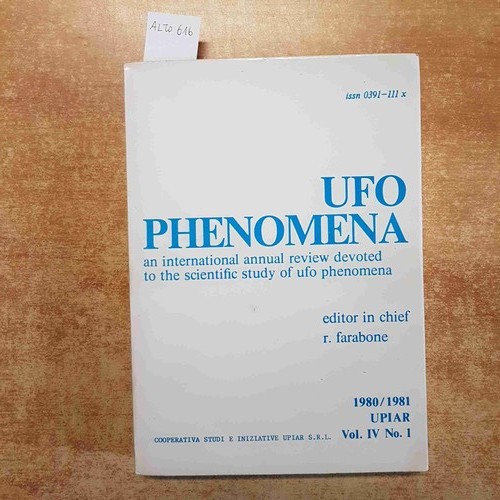 Ufo phenomena international - ufo,