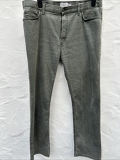 marks and Spencer Gents khaki Green Stretch Jeans 38” W 33”L Regular