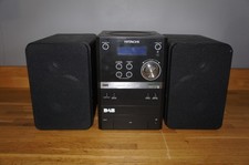 Hitachi AXM8210U CD/MP3 40W MICRO HI-FI SYSTEM - IPOD DOCK, DAB RADIO & REMOTE