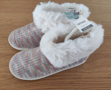 BNWT FAT FACE Ladies Pink Faux