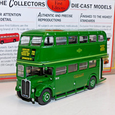 EFE RT BUS LONDON TRANSPORT GREEN LINE ROUTE 722 UPMINSTER 1/76 34104