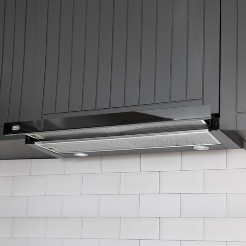 Stainless steel cooker hood - steel,