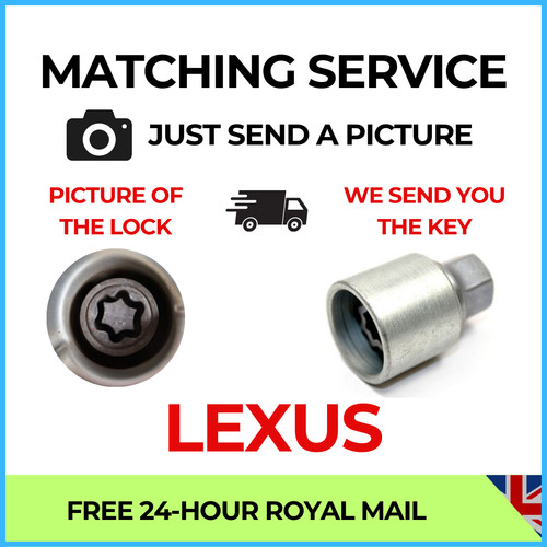 Lexus locking wheel nut - lexus,
