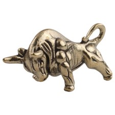 Brass Bull Ornament Figurine