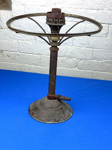 1900 iron lamp - iron, shade