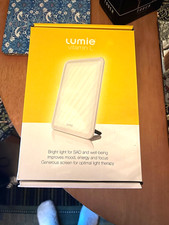 Lumie Vitamin L SAD Light Therapy Lamp - 10,000 Lux - White - Boxed