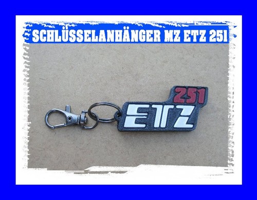 Etz 251 keyring - 251, pendant