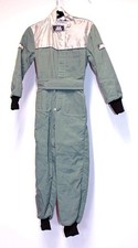 MIR '50' Clubman Black Green / Silver Suit Size 32 Go Kart Racing