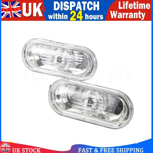 2pcs crystal clear - clear, side