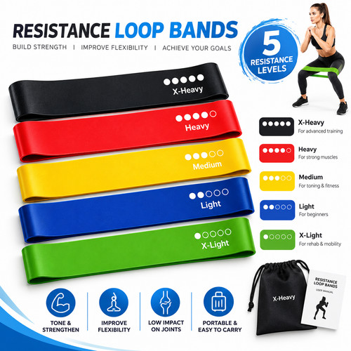 Resistance loop bands - loop, set