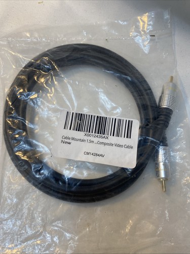 Gold plated single rg59 - 5m,