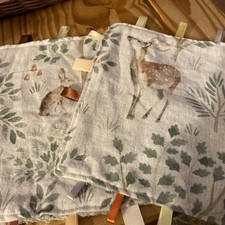 Set Of 2 Handmade Taggies -