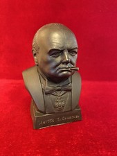 WW2 Era Winston Churchill Bust - Rubberoid Home Front Blitz Prime Minister