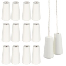 12 Pcs Wooden Blind Pull Ends
