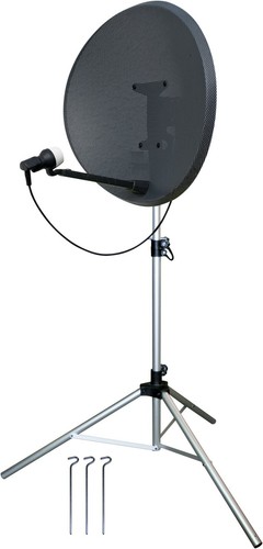 Large satellite dish - satellite, tv