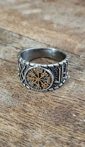 Vegvisir stainless steel gold - steel,