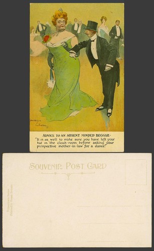 Lawson wood old - lawson, postcard