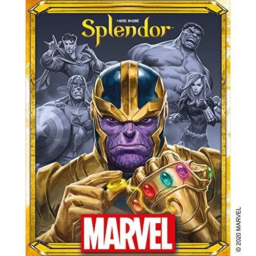 Splendor board game marvel - game,