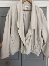 Zara Women's Beige Cotton