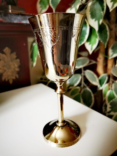 Small silver epns goblet - small,