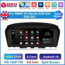 8.9'' CarPlay Android For BMW 5er E60 E61 E63 3er E90 E91 E93 CCC Car Stereo GPS