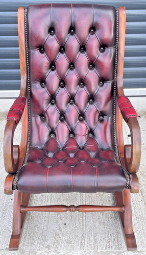 Vintage chesterfield oxblood - vintage,