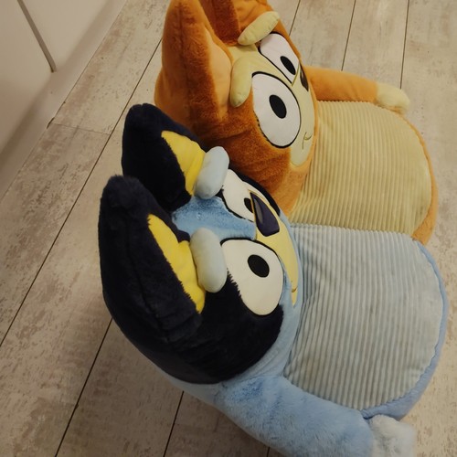 Bluey bingo kids plush sofa - bluey,