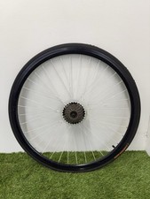 700c hybrid bike rear wheel With 7 speed Freewheel, Disc Brake Plus Tyre