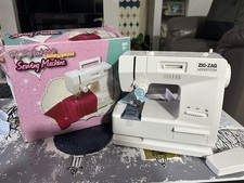 Zig Zag Locksmith Sewing Machine Aged 6+ Made In England with Box Instructions