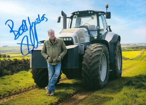 Jeremy clarkson hand signed - jeremy,