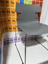 Comfortable Office Bad Room/living Room Side Chair - A Frame (Grey)