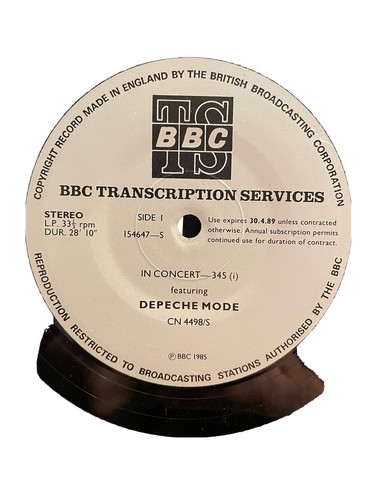 Depeche mode bbc transcription - depeche,