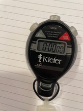 Kiefer Stopwatch and Strap for Swimming Meets etc. With Split Time Function