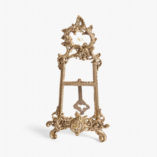 Solid brass decorative easel - ,