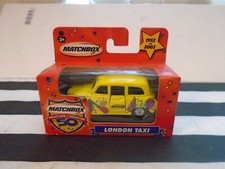 MATCHBOX MB4 'LONDON FX4 YELLOW TAXI CAB  FACTORY SEALED BOXED NOS MINT FREEPOST