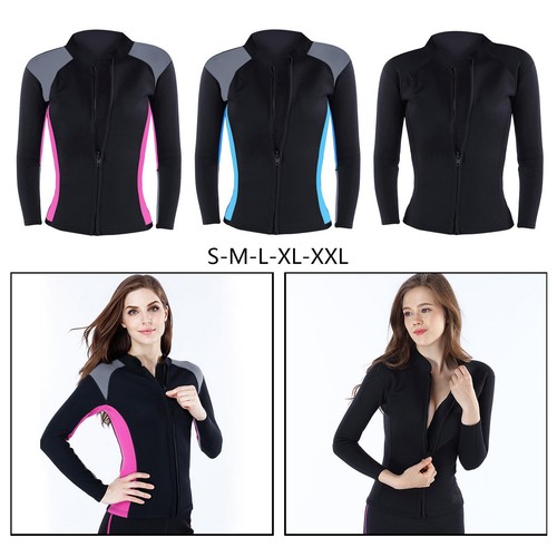 Women wetsuit jacket premium - wetsuit,