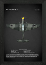 Junkers JU 87 Stuka Framed