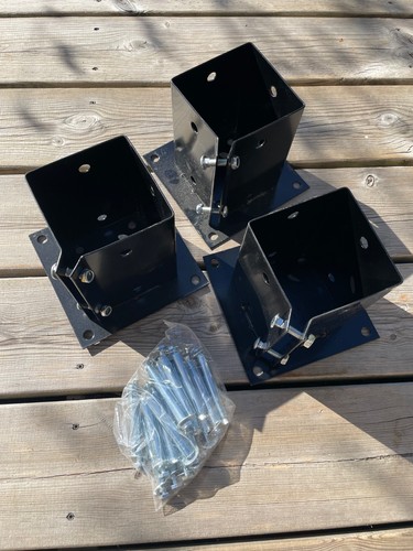 Black heavy duty powder coated - heavy,