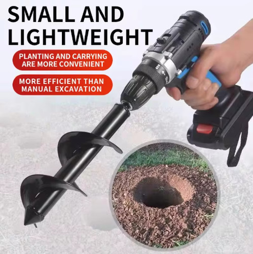 Heavy duty garden auger drill - heavy,