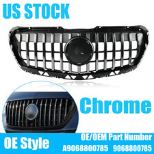 GT Style Front Grille Chrome