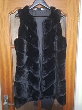 Women's Faux Fur Gilet Size 16