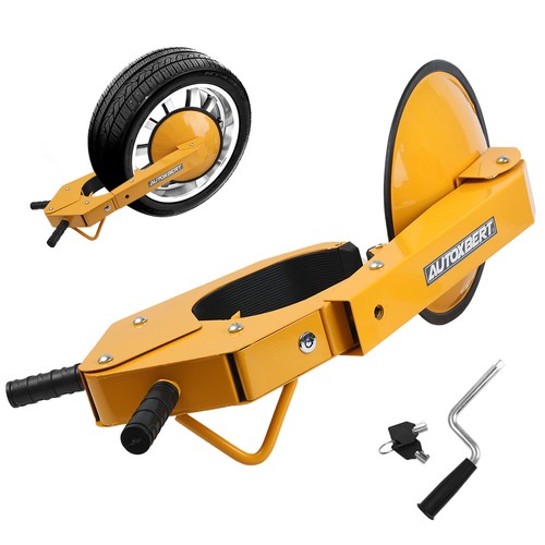Wheel clamp lock - lock, heavy