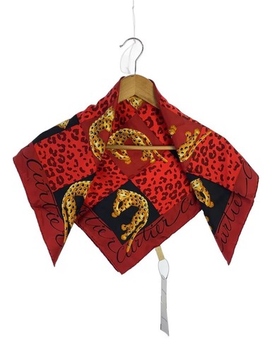 Cartier silk scarf - silk, scarf,