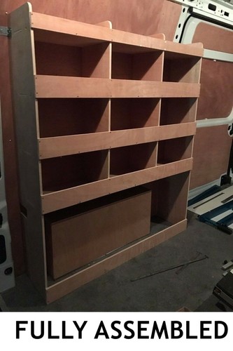 Renault master van shelving - van,
