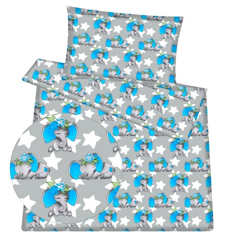 Baby cot junior bed - cot, bedding