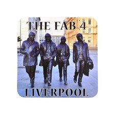 Beatles - Fab 4 Statue Coaster