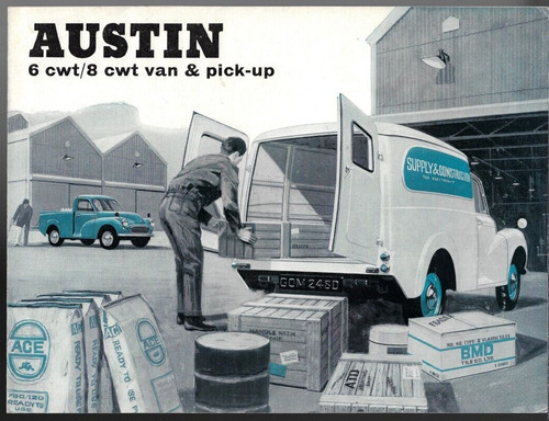 Austin 8cwt van - austin, &